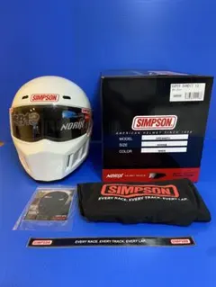 未使用】SIMPSON Super Bandit 11 パールホワイト59cm - メルカリ