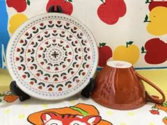 【昭和レトロポップ】レア ノリタケ カップ＆ソーサー 1客セット チューリップ