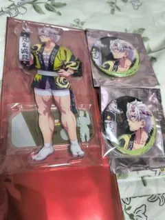 鬼滅の刃 無限城 阿波踊り 2025 アクリルスタンド 缶バッジ コラボ 実弥