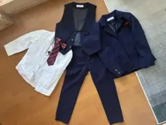 ネイビー フォーマルスーツ 130cm セット