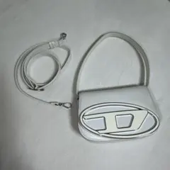 DIESEL 1DR ハンドバッグ ショルダー 2WAY 白 ホワイト