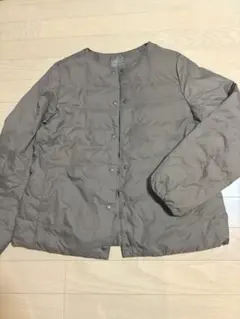 無印良品　軽量ノーカラーダウンジャケット　Ｌ