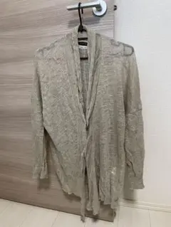 pas de calais ベージュ カーディガン リネンのサムネイル