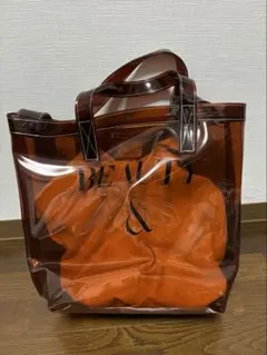週末お値下げビューティ＆ユース　A SOUVENIR クリアトートバッグのサムネイル
