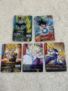 ドラゴンボール データカードダス セル(完全体)他5枚セット