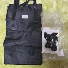 新品未使用旅行バッグ ボストンバッグ キャスター付き 大容量 折りたたみ