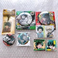 僕のヒーローアカデミア 緑谷出久 バッジ ステッカー キーホルダー