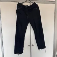 Levi's リーバイス オレンジタブ ブラックデニム パンツのサムネイル