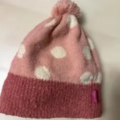 hakka ポンポン付きニット帽