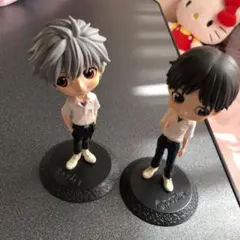 エヴァンゲリオン  カヲル 碇シンジ　フィギュア Qposket