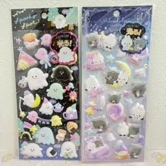 m*i様 クーリア 正規品 光るもっちもちシール おばけ メランコリリック