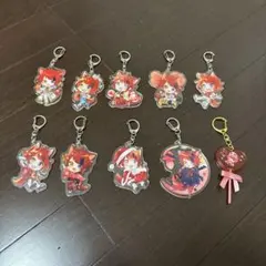 すとぷり 莉犬アクリルキーホルダー 10個セット