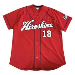 広島東洋カープ 前田健太 ユニフォーム 18 M カープ女子 野球 トレーニングのサムネイル