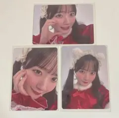 CUTIE STREET 川本笑瑠 クリスマス衣装 トレカ 3枚セット