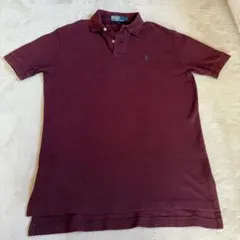 Polo by Ralph Lauren バーガンディ ポロシャツ S