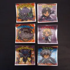 エヴァンゲリオン ビックリマンシール 6枚セット