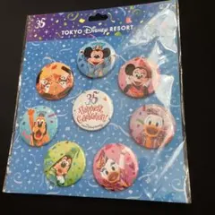 東京ディズニーリゾート 35周年缶バッジセット