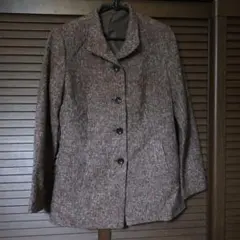 ウール混　ジャケットコート