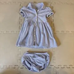 Ralph Lauren ストライプ ワンピース 12M