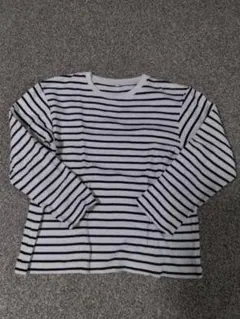 小学生 ユニクロ 160cm 長袖シャツ 綿100% 2枚セット