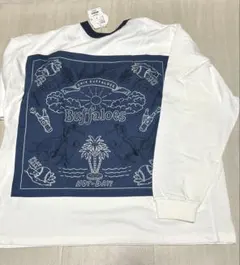 ベイフロー　コラボ　ロングTシャツ　タグ付き