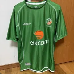 04/06 UMBRO アイルランド代表 ユニフォーム 長袖 EIRCOM アイルランド代表Umbro アンブロ サッカーユニフォーム長袖
