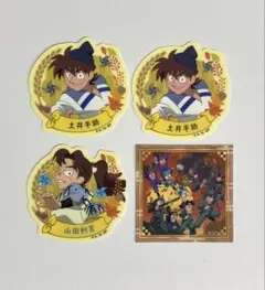 忍たま乱太郎 ステッカー付きビスケットの段 其のニ 4枚セット