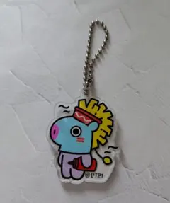 BT21　MANG　キーリング　マクドナルドとコラボ　韓国で購入のサムネイル