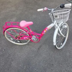 Emilia 子供用自転車 ピンク 24インチのサムネイル