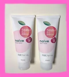 Kracie naive 洗顔フォーム 桃の葉エキス 2本セットのサムネイル