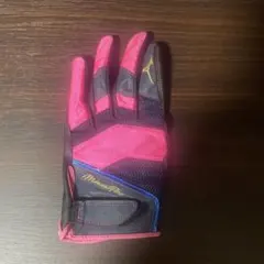 ミズノプロ 守備用手袋 ピンク&黒
