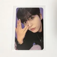 ATEEZ ジョンホ ネイル シール 特典 black ver. トレカ