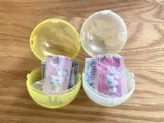 【HELLO KITTY】パッケージミニチュアコレクション ガチャ　2個セット