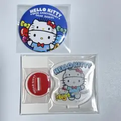 未使用 サンリオ ダニエル 缶バッジ アクリルミニチャーム - メルカリ
