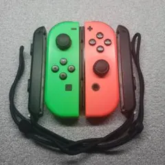 Switch　ジョイコン　左右　グリーン&オレンジ