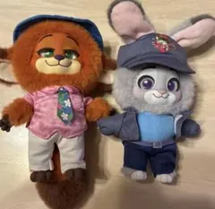 Disney Zootopia ぬいぐるみ 6体セットズートピアニックジュディ
