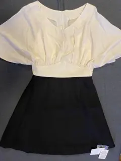 スナイデル 未使用品 切り替えワンピース