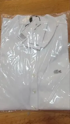 【新品】LACOSTE ポロシャツ ホワイト