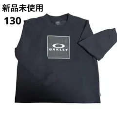 新品 OAKLEY 長袖Tシャツ 黒 130吸汗速乾