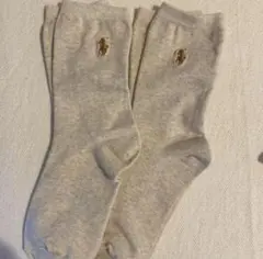 POLO ポロラルフローレンのレディース用ソックス2足セット、新品22~24cm