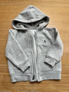 Ralph Lauren グレー フード付きトレーナー 12M