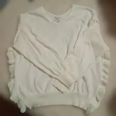 ROPÉ PICNIC ホワイト Vネックニット