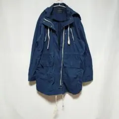 訳あり ラッキーブランド【3L】米軍M-65風 ミリタリージャケット 紺