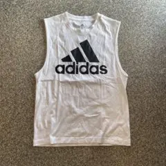 s*y様 【D3】 adidas タンクトップ ホワイト Mサイズのサムネイル