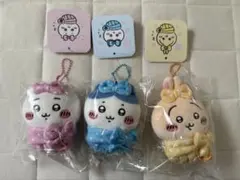 ちいかわ　キュッ　おくるみぷちミニマスコット　ちいかわ　ハチワレ　うさぎ