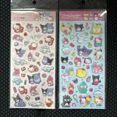 き*み様 サンリオ ラメ入り樹脂もりシール 2枚セット 正規品
