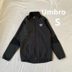 Umbro アンブロ ジャージ ジップジャケットトレーニングウェア S 黒