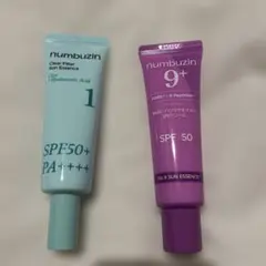 ナンバーズイン 1番＆9番UVクリームセット