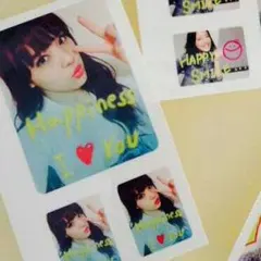 E-girls anniversary特典フォトシール