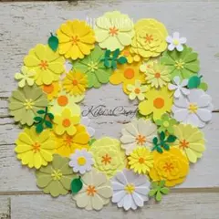 クラフトパンチ【アレンジメント:82】花　アルバムクラフト